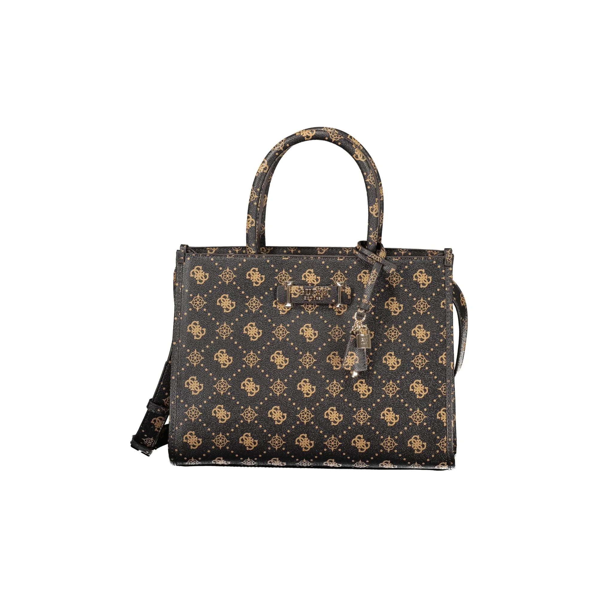 Guess Jeans Borsa a Tracolla Donna Marroni Logo Borse Marrone - foto prodotto